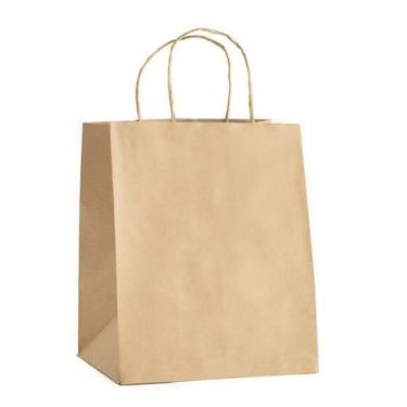 Imagem de 50 Sacolas Kraft para Entregas - 28x23x18  Para Delivery - Kaiambá Art