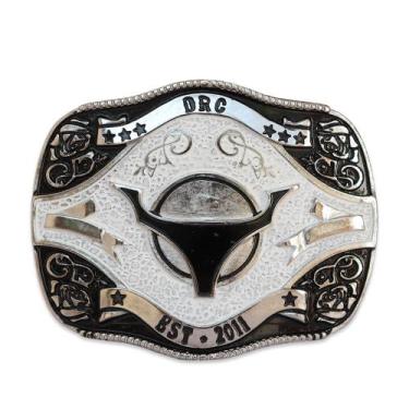 Imagem de Fivela Cowboy Country Original Drc, Preto, Branco