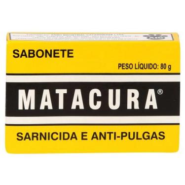 Imagem de Sabonete Matacura Sarnicida e Antipulgas 80g - Agroinca