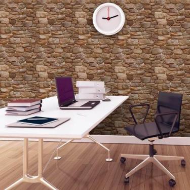 Imagem de Papel de Parede Pedras Areia 8 - QCola, 0,60 x 2,50 metros