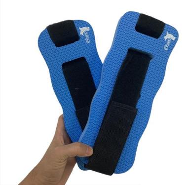 Imagem de Par Caneleiras Hidroginástica EVA 2 à 3kg Azul DF1098 Dafoca Sports
