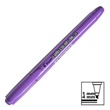 Imagem de Marca Texto Roxo Neon Lumi Color 200-SL Pilot