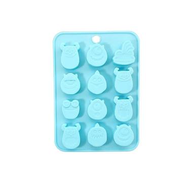 Imagem de Molde Forma Silicone Para Chocolate/Gelo Dos Monstros S.A. - MATHEUSME