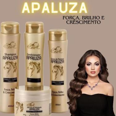 Imagem de Kit capilar apaluza força brilho hidratação profunda - BELKIT