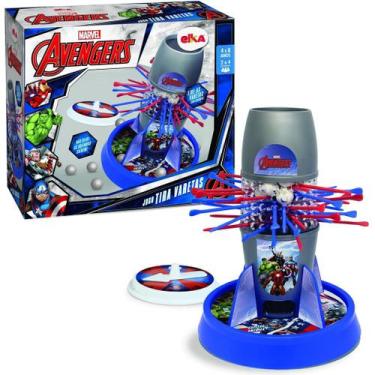 Imagem de Jogo Infantil Raciocínio Tira Varetas Dos Vingadores - Elka - Elka Bri