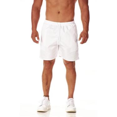 Imagem de Short Tactel Masculino Esportivo Confortável Tendência Academia Corrid