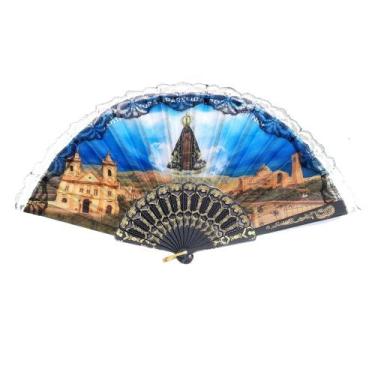 Imagem de Leque de Nossa Senhora Aparecida - Lírio do Vale