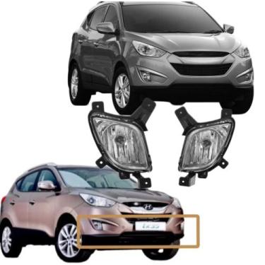 Imagem de Par Farol Auxiliar Ix35 2010 2011 2012 2013 2014 2015 - MAXXX LIGHT