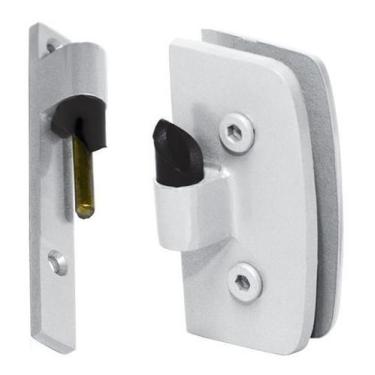 Imagem de Dobradiça automática para box 1114 branca 2un - Glassteck