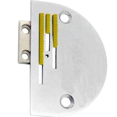 Imagem de Chapa Agulha 3 Carreira Leve Dente Teflonado Reta Industrial - Evolver