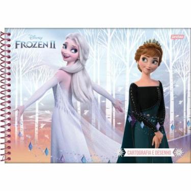 Imagem de Caderno desenho frozen - JANDAIA