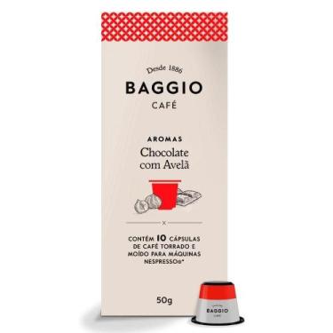 Imagem de Café Baggio Para Nespresso, Chocolate Com Avelã, 10 Cápsulas - Baggio 