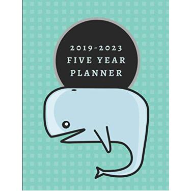 Imagem de 2019-2023 Five Year Planner: Whale Themed To Do List Diary
