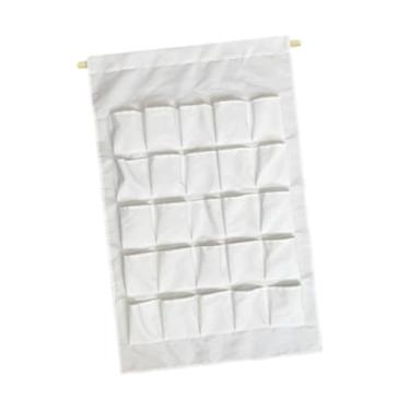 Imagem de Generic Bolsa de armazenamento suspensa, organizador suspenso, bolsas de armazenamento suspensas sobre a porta, organizador com bolsos para guarda-roupa,