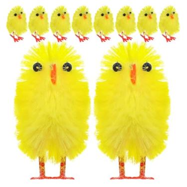 Imagem de Ciieeo 30 Peças De Mini Pintinhos De Páscoa Decorações De Páscoa Brinquedos Para Encher Cestas De Páscoa Para Meninos E