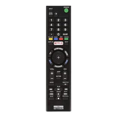 Imagem de ROLLGAN RMT-TX100U Controle remoto substituído compatível com Sony Bravia TV KDL-65W850C XBR-75X940C KDL-50W850C KDL-50W850C XBR-65X810C XBR-65X890C XBR-55X890C XBR-49X830C XBR-49X830C -65X80 10C
