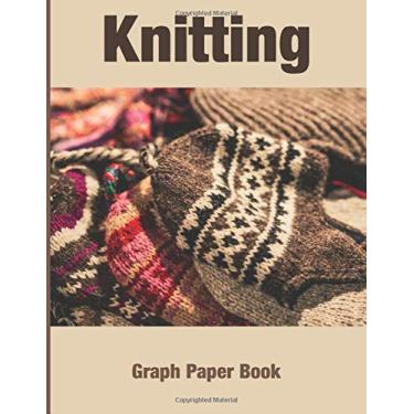 Imagem de Knitting Graph Paper Book: 4:5 Ratio 8.5x11 Inch 120 Pages, Knitters Graph Pattern Notebook