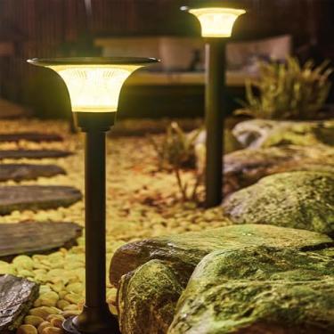 Imagem de Lâmpada de gramado solar ao ar livre contemporânea à prova d 'água Villa Jardim Pátio Bairro Residencial Bairros Lâmpada de gramado (Estilo 30 H62CM Solar 1PCS)