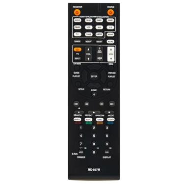 Imagem de Controle remoto de substituição RC-897M aplicável para receptor AV Onkyo TX-SR343 HT-R494 HT-S5800 HT-S5805 TXSR343 HTR494 HTS5800 HTS5805