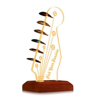 Imagem de Palheta de Guitarra com Luz LED CoolGift Mart - Para Guitarra Elétrica