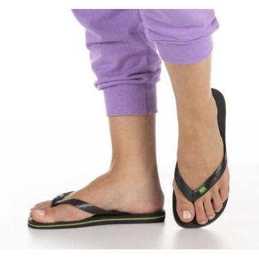 Imagem de Chinelo Havaianas Brasil 1 - Preto - Tam 39/40