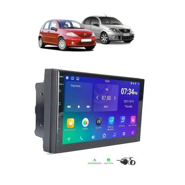 Imagem de Kit Multimidia Citroen C3 2003 / 2012 Android 7 Pol 2/32GB Carplay - 701K FirstOption