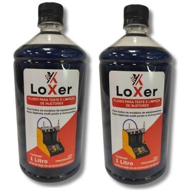 Imagem de Kit 2 Fluidos De Test E Limp.Bicos Injetores 1L Loxer