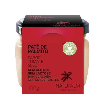 Imagem de Patê de Palmito Natupalm Tomate Seco Vegano 100g
