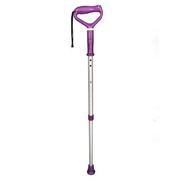 Imagem de Bengala Alumínio Fixa com Apoio Lilás Mercur