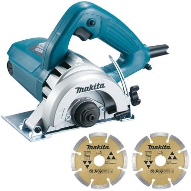 Imagem de Makita 4100NH3ZX2 Serra Marmore 1300W c/ 2 discos 220V