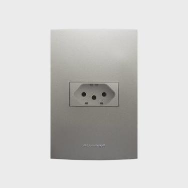 Imagem de Tomada 20A com Placa 4X2 Inova Pro Class Alumbra