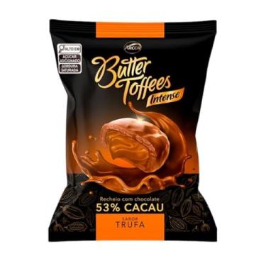 Imagem de Bala Butter Toffees Chokko Trufa Arcor 500g