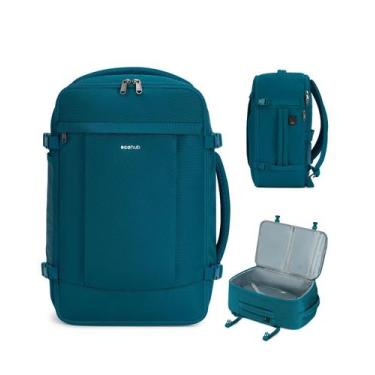 Imagem de Mochila de viagem ECOHUB 30L com carregamento USB para laptop de 15,6"