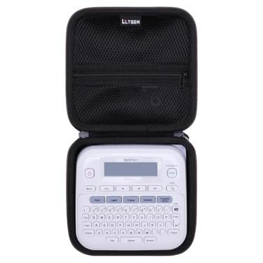 Imagem de LTGEM Capa compatível com Brother P-Touch PTD220/PTD210/PTD200 etiquetadora, somente capa (preto)