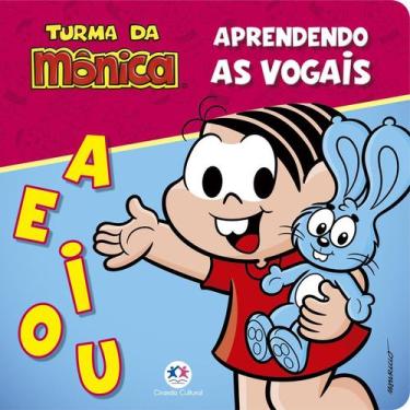 Imagem de Livro - Turma da Mônica - Vogais