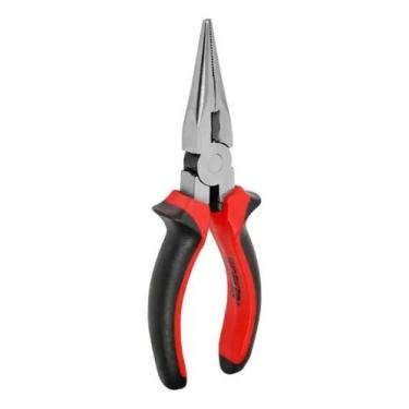 Imagem de Alicate Bico Meia Cana Crv 6 / Cromo / Vermelho - Sa, Songle, Nakazaki