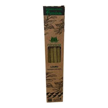 Imagem de Incenso Natural Nirvana Louro Premium Caixa Com 5 Varetas - Lua Místic