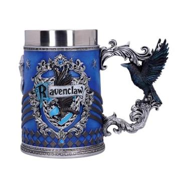 Imagem de Nemesis Now Regata colecionável Harry Potter Ravenclaw Hogwarts House, 15,5 cm, azul e prata