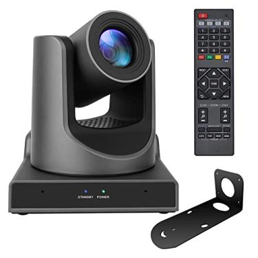 Imagem de ADKIDO Câmera Ptz, Câmera 20X Sdi com Zoom Óptico de Vídeo e Poe com Rede Ip Live Streaming, Saída de Vídeo 3G-Sdi e Usb Simultânea, Câmera Ptz para Igreja, Conferências, Ensino