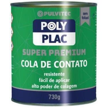 Imagem de Cola De Contato Polyplac Super Premium 730G Ta015 - Pulvitec