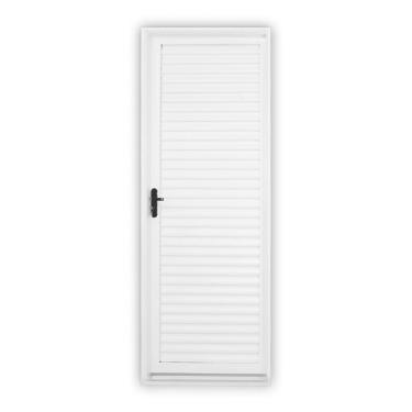 Imagem de Porta De Aço Laminada 215X65Cm Minas Sul Mgm Branco