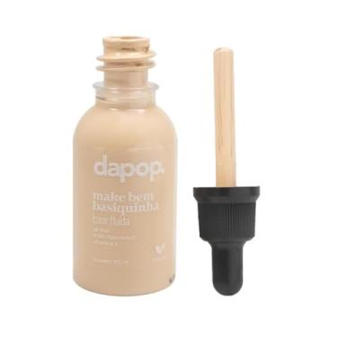 Imagem de Base Fluída Dapop Make Bem Basiquinha Cor Clara 01 - Efeito Natural, Leve e Uso Diário...