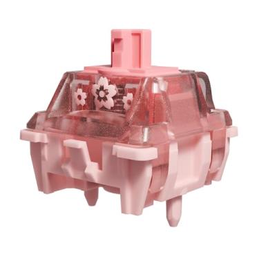 Imagem de GATERON x Sikakeyb Sakura TKL Magnetic Gaming Keyboard, Adjustable Actuation-Compatible with GH60-60% 61 Keys-Esports RGB PBT Keycaps USB-C Collab Limited Edition Set (Sakura Magnetic Switches 90pcs)