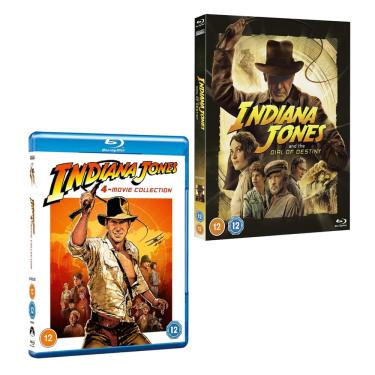 Imagem de Generic Coleção Indiana Jones - 5 Filmes Completos (Os Caçadores Da Arca Perdida / Templo Perdição A Última Cruzada Reino Caveira De Cristal Dial Do Destino) [Blu-Ray, Região Livre]
