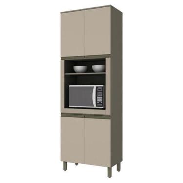 Imagem de Torre Quente 1 Forno Connect Duna/Cristal - Móveis Henn, Duna/Cristal