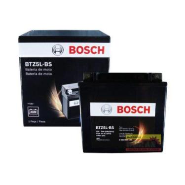 Imagem de Bateria Moto Bosch Btz5l-bs 5ah 12v Honda Xre 300 Cg Titan
