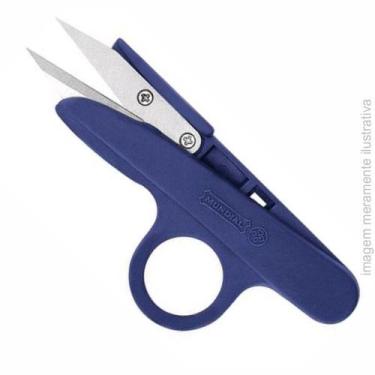 Imagem de Tesoura manual arremate mundial 161-4 1/2' azul - Almeida Costura