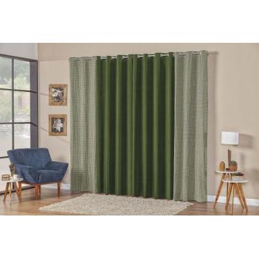 Imagem de Cortina Capri - Casa Artuz, 2m, Esmeralda