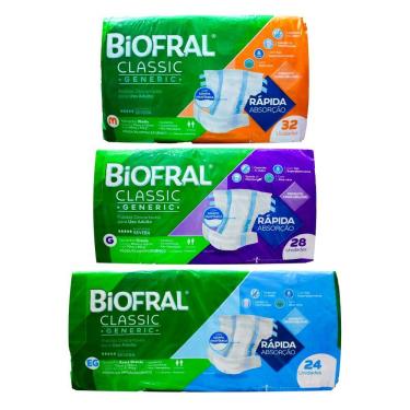 Imagem de Fralda Geriatrica Biofral Classic Tamanho: G
