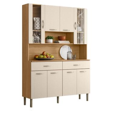 Imagem de Kit Cozinha 8P 2G 122 cm Golden Freijo Soft KTP